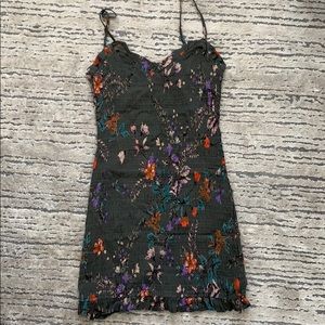 Floral mini dress